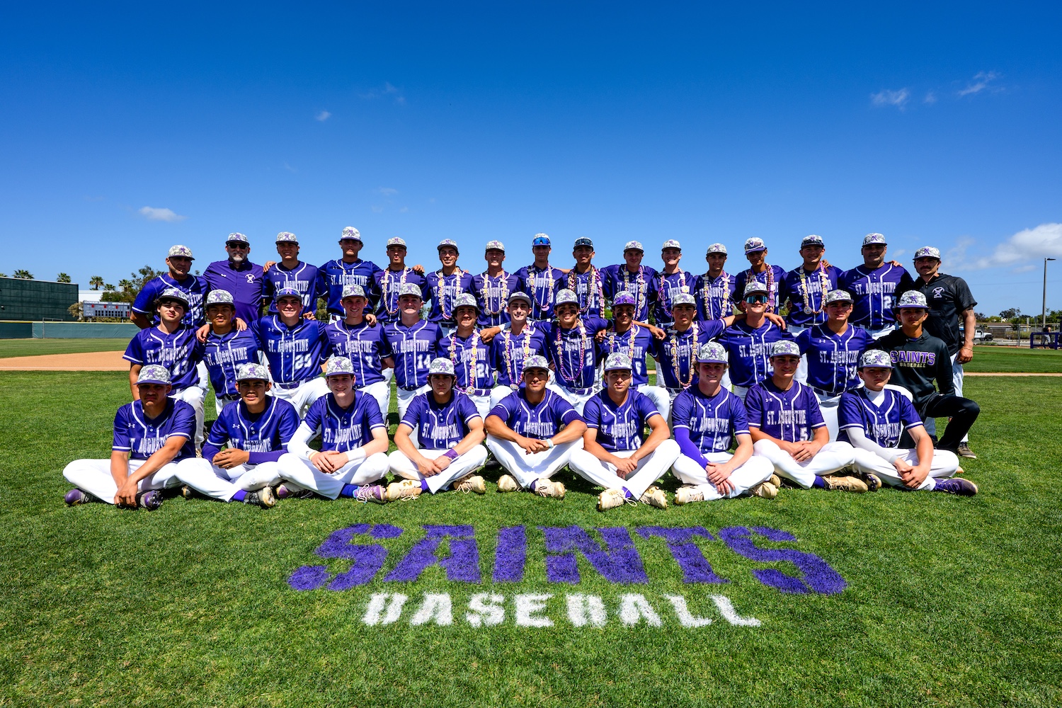Saint Augustine Varsity baseball team photo